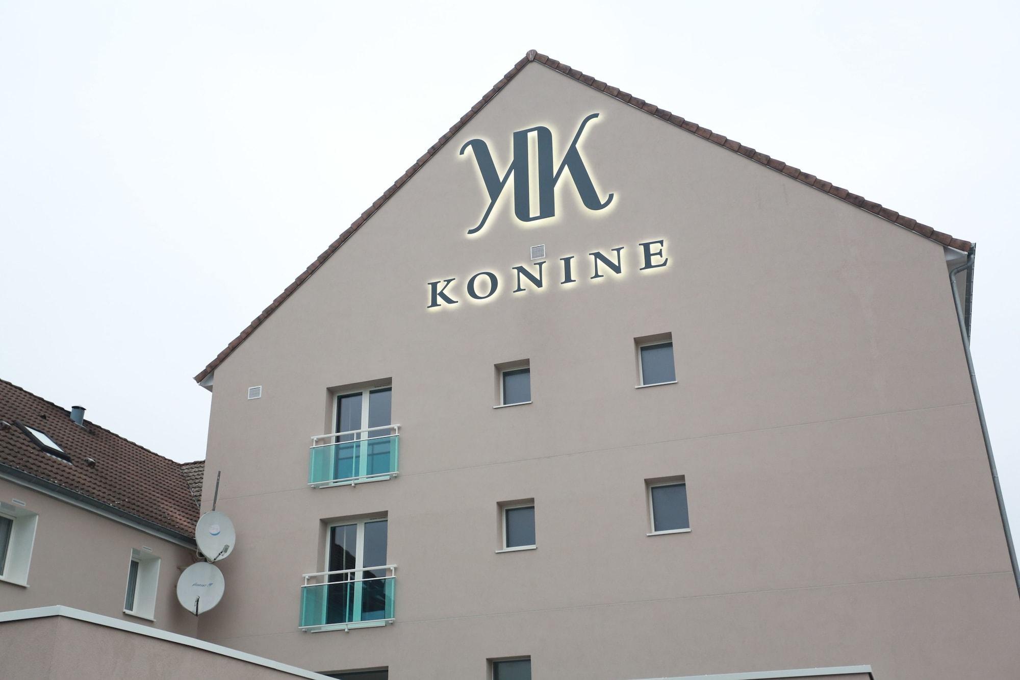 Le Konine - Hotel & Bar & Restaurant Montceau-les-Mines Eksteriør billede